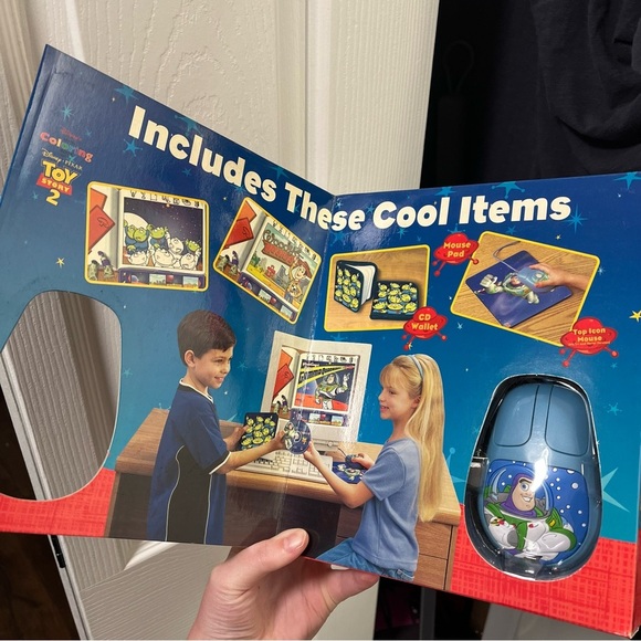 Toy Story 2 Cool Stuff for Computers Coolmouse Collection New in Sealed Box RARE - Picture 3 of 8